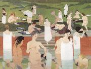 Felix  Vallotton Bathing on a Summer Evening (mk19) china oil painting reproduction